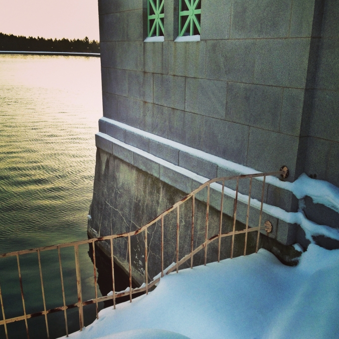 Reservoir in Winter